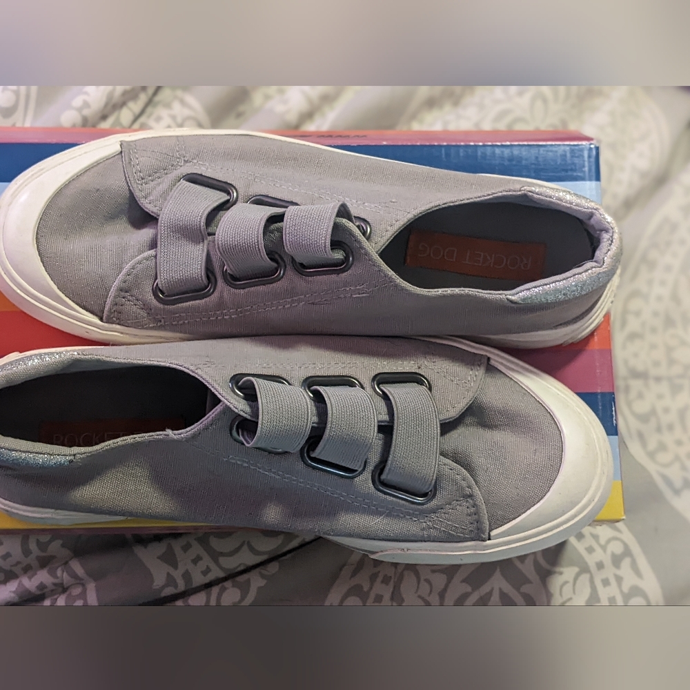 EUC Rocket Dog Jamaica Sneaker, Gray, 8M